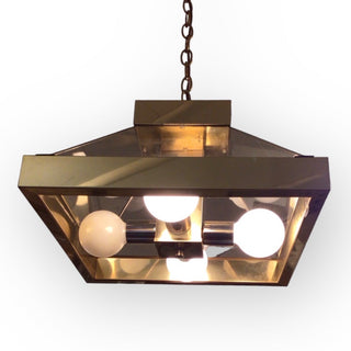 Bulb Brass Chandelier