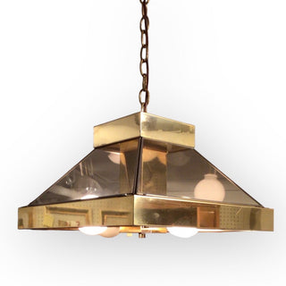 Bulb Brass Chandelier