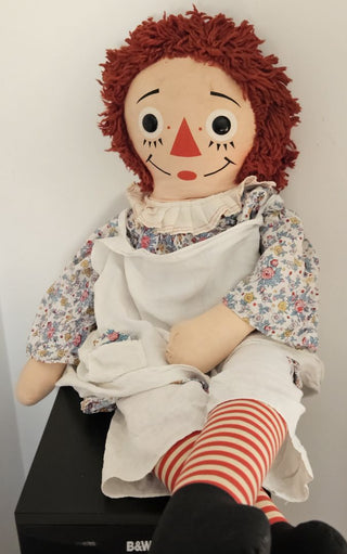 Vintage Large Knickerbocker Raggedy Ann Doll