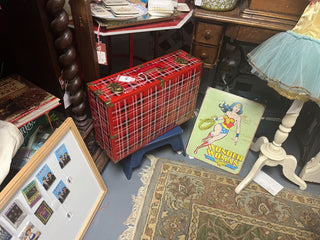 VTG Royalshirie Picnic-Aire Suitcase Metal Conv. Table