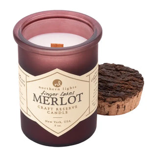 Reserve Spirits: Finger Lakes Merlot Candle