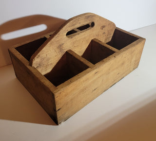 Wooden tool caddy