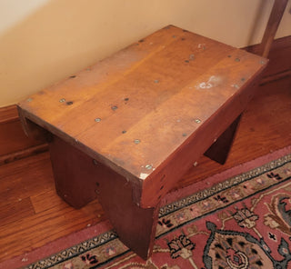 Wooden stepstool/bench