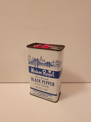Maison Royal pepper tin