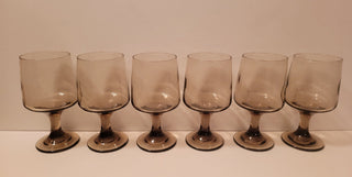 Libbey Tawny wine glass