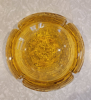 Anchor Hocking Soreno large amber ashtray