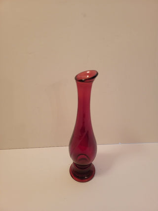 Avon red vase