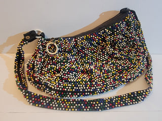 Beaded candy dot purse