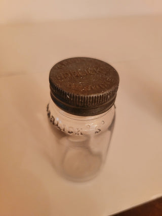 Horlick’s malted milk glass jar