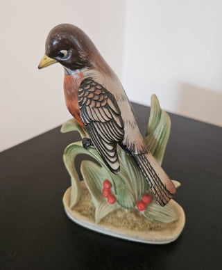 Vintage Lefton "Red Robin" Figurine