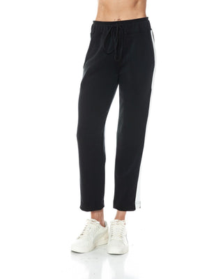 Straight Leg Scuba Pants – Black