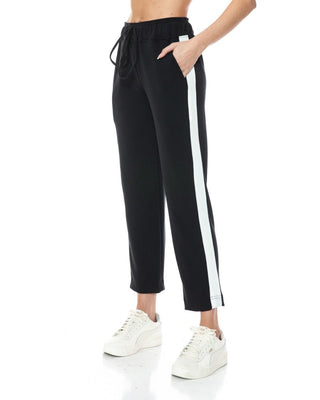 Straight Leg Scuba Pants – Black