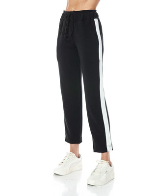 Straight Leg Scuba Pants – Black