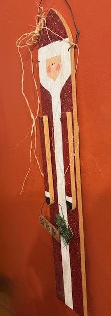 Wooden Santa Wall Hanging