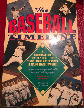 The Baseball Timeline Hardcover by Lloyd Johnson