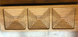 Wooden J.K. Adams Co Appetizer Serving Tray