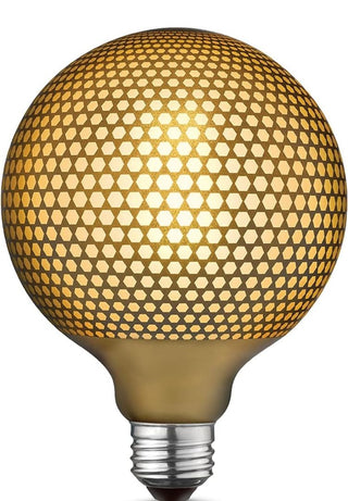 NEW- Globe Electric 35042 Moderna Luxury Oversized Frosted LED Filament Light Bulb FIRM Price is Firm