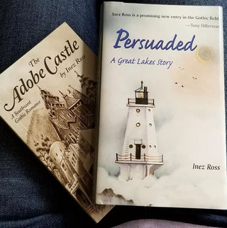 Book Local Autographed Author Inez Ross Gothic Romance Adobe Castle
