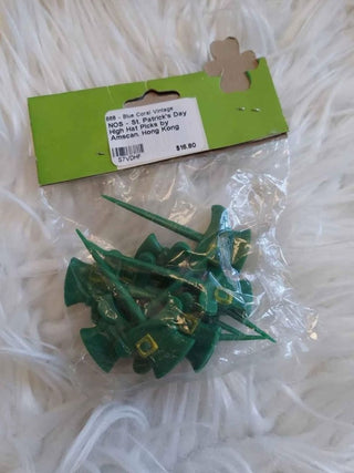 NOS - St. Patrick's Day High Hat Picks by Amscan. Hong Kong -