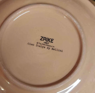 Rustic Christmas Tree Cabin Fever Series plates by Ciao Italya - Bellini - Zrike Italy