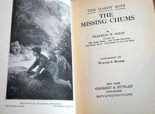 1928 The Hardy Boys the missing chums Franklin w. dixon -