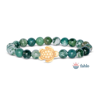 Fahlo Turtle Tracking Bracelet - Seagrass