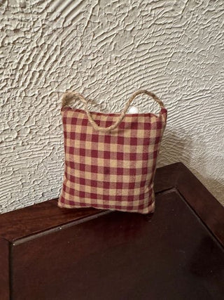 Snowman Hanging Pillow Ornament