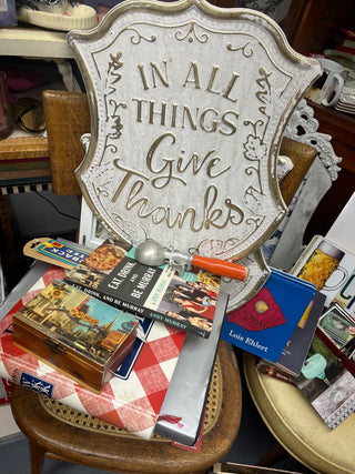 Thankful G/W Metal Sign RTH-New