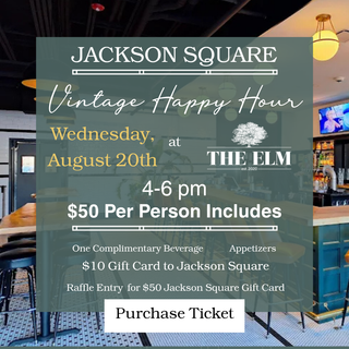 Join Us for our initial Vintage Happy Hour at the Elm in Downtown LaGrange