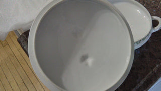 A.P. Bristol Austria 1930's Round Serving Dish Tureen W/Lid Rare Find