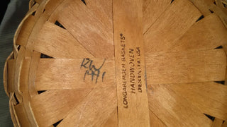 Mini Fruit Basket Longaberger w Liner