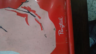 Vintage 1960's Red Barbie Doll Case