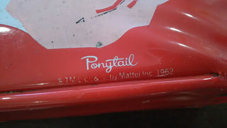 Vintage 1960's Red Barbie Doll Case