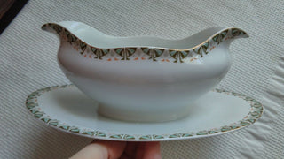 ADOLF PERSCH (A P) - BRISTOL - AUSTRIA - Gravy Boat * FLAWED *