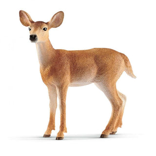 White-Tailed Doe Realistic Forest Animal Figurine | Schleich