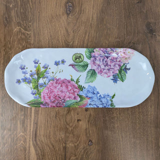 Wild Hydrangea Melamine Accent Tray | Michael Design Works