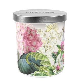 Wild Hydrangea Candle Jar with Lid | Michael Design Works