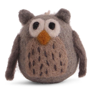 Small Felt Owl Ornament