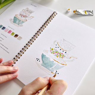 Spring Watercolor Workbook by Emily Lex