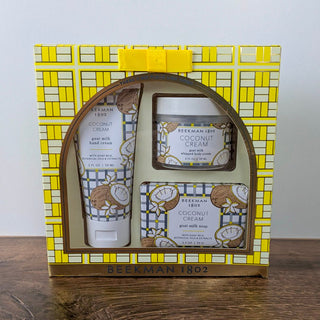 Coconut Cream Goat Milk Body Care Gift Set – Beekman 1802