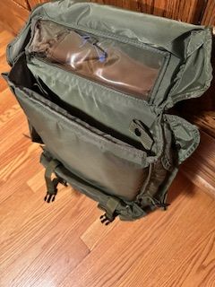 Backpack, case, laptop, equipment bag Vintage