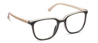 Dante Black and Taupe Blue Light Glasses | Peepers