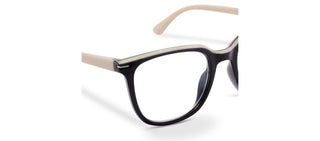 Dante Black and Taupe Blue Light Glasses | Peepers