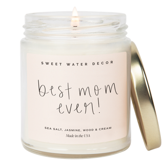 Best Mom Ever! 9 oz Soy Candle - Home Decor & Gifts