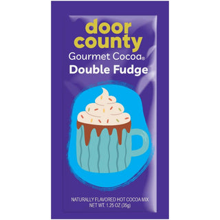 Door County Double Fudge Gourmet Hot Cocoa - One Mug Packet