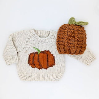 Chunky Pumpkin Sweater 6-12M