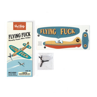 Flying Fuck Foam Mini Glider - Funny Gag Gift