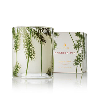 Frasier Fir Poured Candle, Pine Needle Design - 6.5 oz