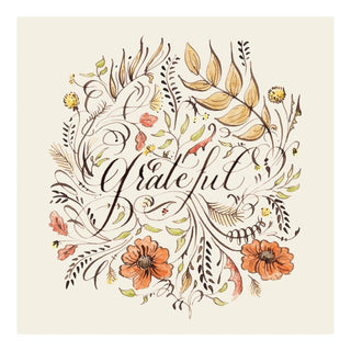 Grateful Cocktail Napkin - Pack of 20