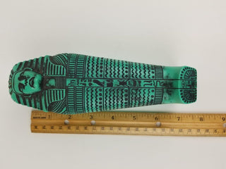 1960s Hasbro GI Joe Mummy Sarcophagus King Tut Pyramids Egyptian Art Old Kingdom Pharaoh Tomb Decorative History Archeology Hieroglyphics